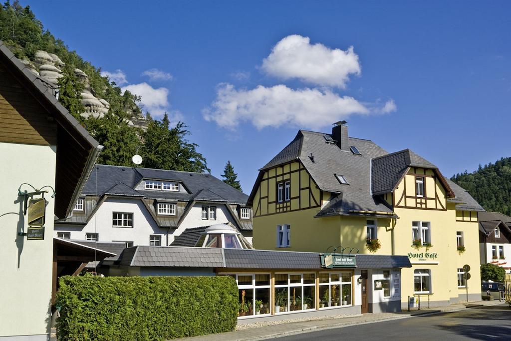 Land-Gut-Hotel Cafe Meier Kurort Oybin Exterior foto